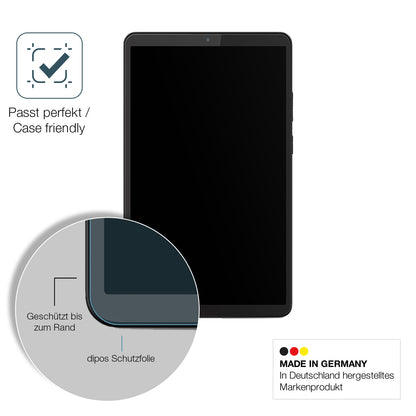 Schutzglasfolie mit optimaler Passform, zur Verwendung mit Hüllen geeignet