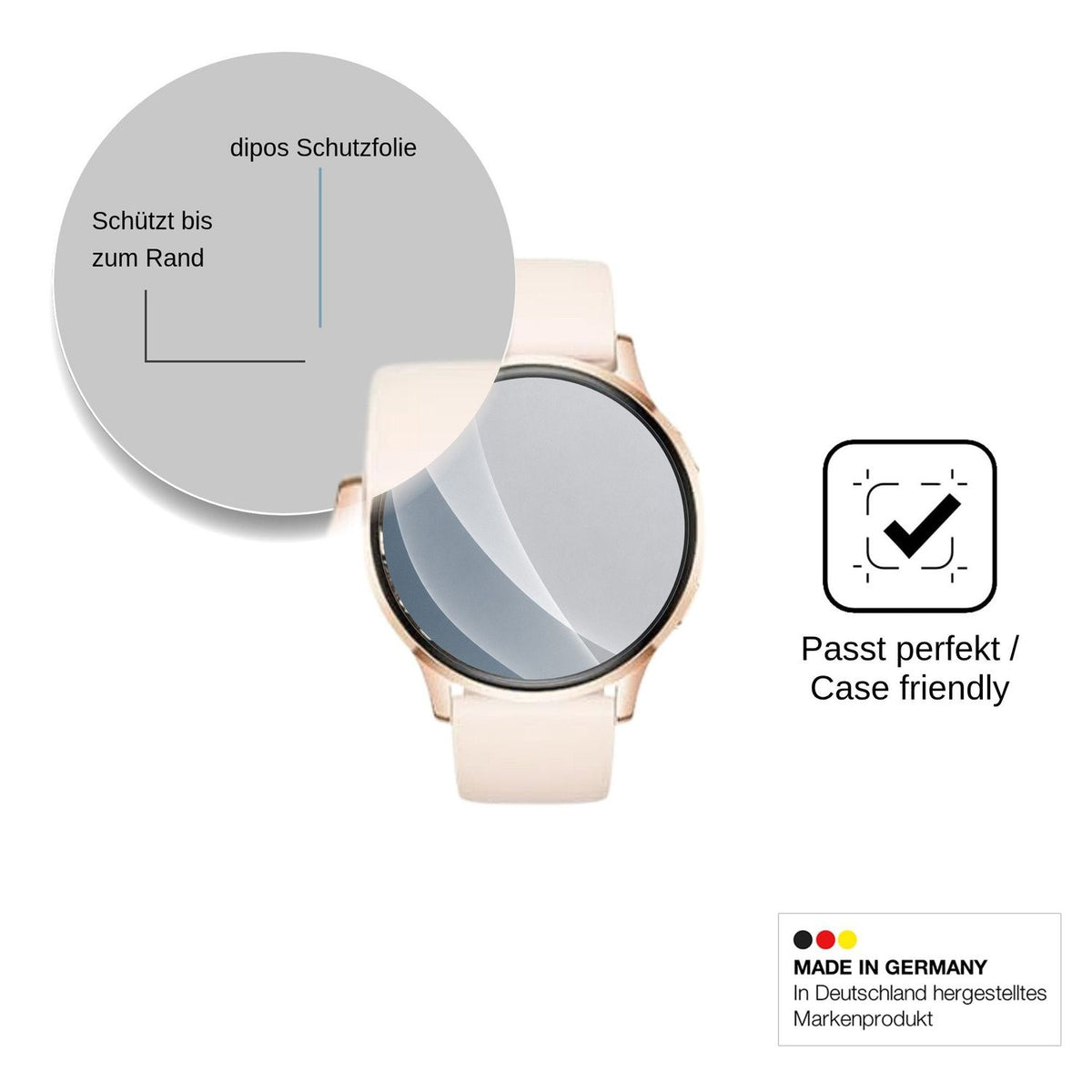 2x Screen Protector for LIGE FV25-D matte Flexible Glass 9H dipos