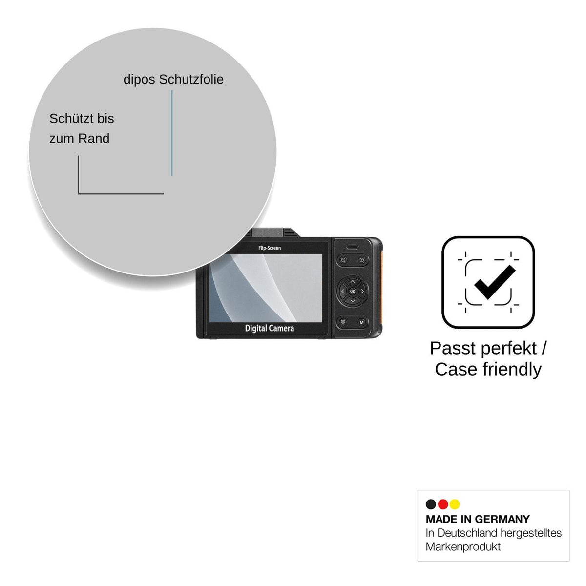 2x Screen Protector for LONGYI XJ200 matte Flexible Glass 9H dipos