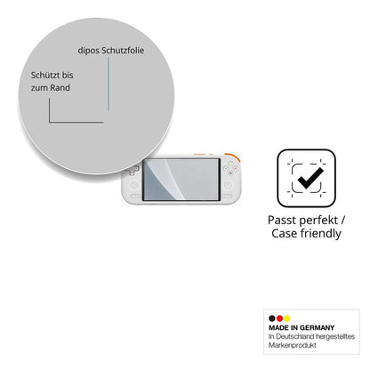 Schutzglasfolie mit optimaler Passform, zur Verwendung mit Hüllen geeignet