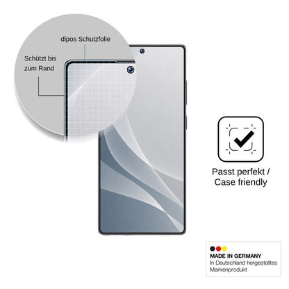 2x Screen Protector for Maustron G26 Ultra matte Flexible Glass 9H dipos