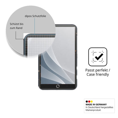 Schutzglasfolie mit optimaler Passform, zur Verwendung mit Hüllen geeignet