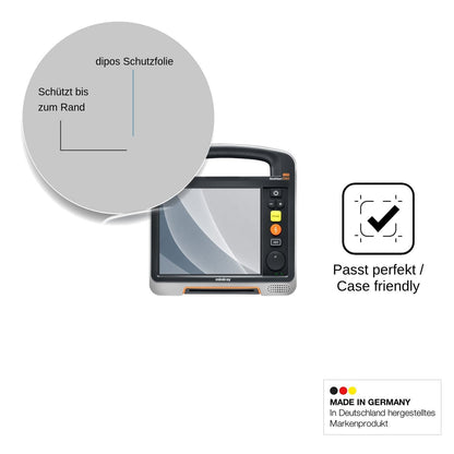 2x Screen Protector for Mindray Beneheart D60 matte Flexible Glass 9H dipos