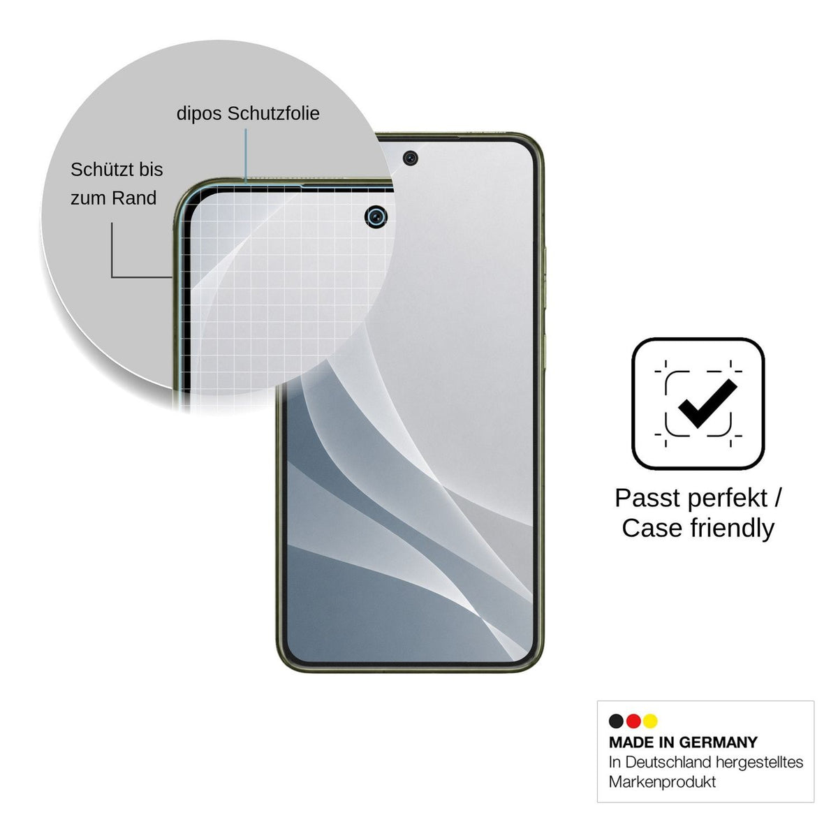 2x Screen Protector for Motorola Signature 27 matte Flexible Glass 9H dipos