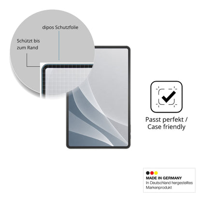 Schutzglasfolie mit optimaler Passform, zur Verwendung mit Hüllen geeignet