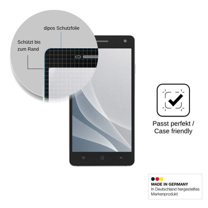 2x Screen Protector for Nomi i501 Style matte Flexible Glass 9H dipos