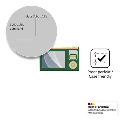 Schutzglasfolie mit optimaler Passform, zur Verwendung mit Hüllen geeignet