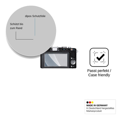 2x Screen Protector for Olympus Pen E-PL3 matte Flexible Glass 9H dipos