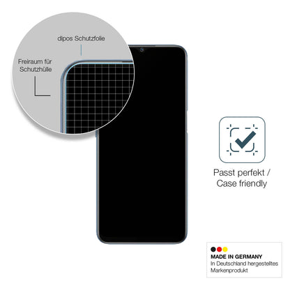 Schutzglasfolie mit optimaler Passform, zur Verwendung mit Hüllen geeignet