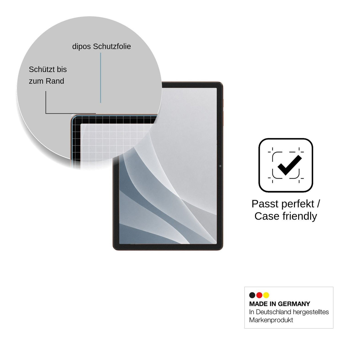 2x Screen Protector for Oscal Flow 2 matte Flexible Glass 9H dipos