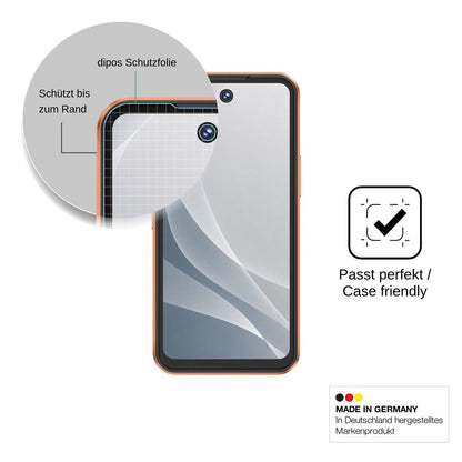 2x Screen Protector for Oukitel C26 Mini matte Flexible Glass 9H dipos