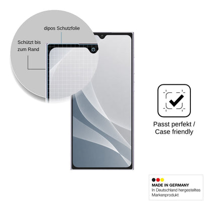 2x Screen Protector for Oukitel C61 Pro matte Flexible Glass 9H dipos