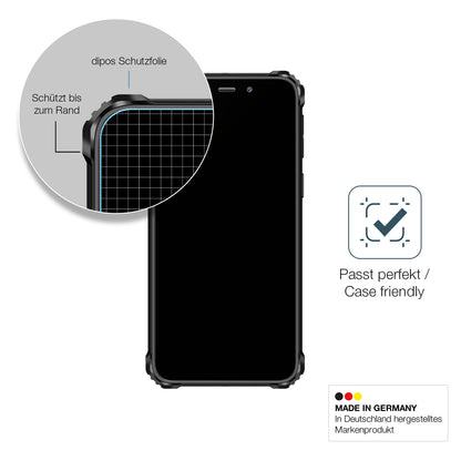 Schutzglasfolie mit optimaler Passform, zur Verwendung mit Hüllen geeignet