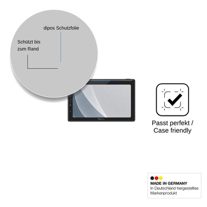 2x Screen Protector for Pioneer SPH-EVO107DAB-C-D7 matte Flexible Glass 9H dipos