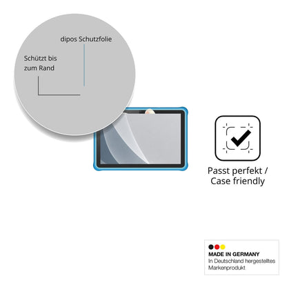 Schutzglasfolie mit optimaler Passform, zur Verwendung mit Hüllen geeignet