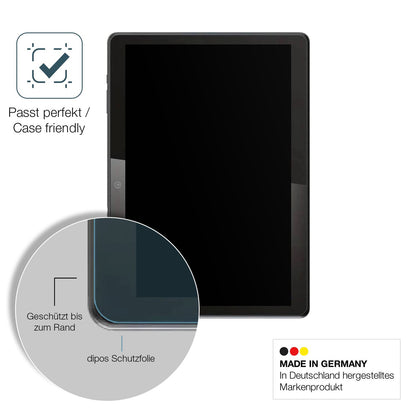 Schutzglasfolie mit optimaler Passform, zur Verwendung mit Hüllen geeignet
