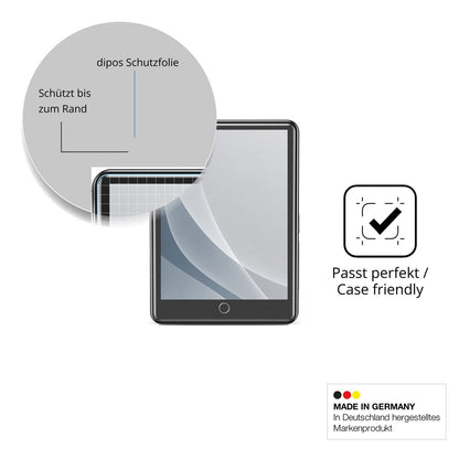 Schutzglasfolie mit optimaler Passform, zur Verwendung mit Hüllen geeignet