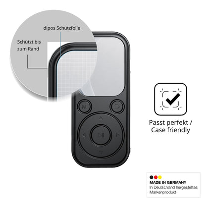 Schutzglasfolie mit optimaler Passform, zur Verwendung mit Hüllen geeignet