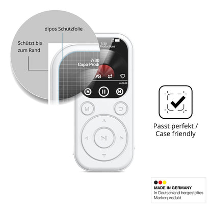 Schutzglasfolie mit optimaler Passform, zur Verwendung mit Hüllen geeignet