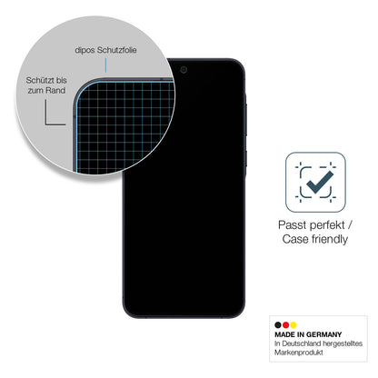 Schutzglasfolie mit optimaler Passform, zur Verwendung mit Hüllen geeignet