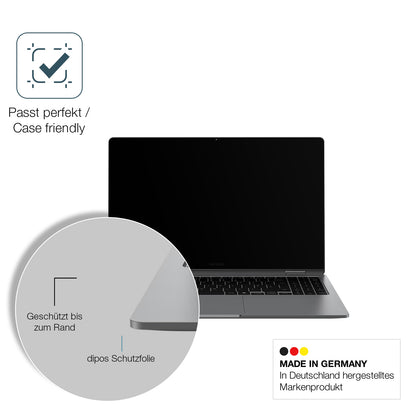 Schutzglasfolie mit optimaler Passform, zur Verwendung mit Hüllen geeignet