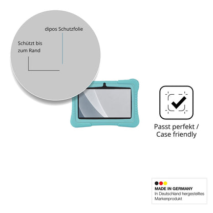 Schutzglasfolie mit optimaler Passform, zur Verwendung mit Hüllen geeignet