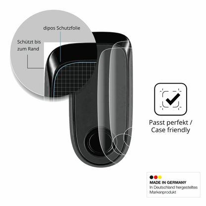 Schutzglasfolie mit optimaler Passform, zur Verwendung mit Hüllen geeignet
