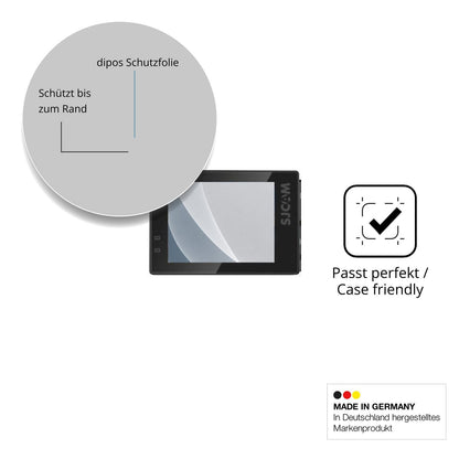Schutzglasfolie mit optimaler Passform, zur Verwendung mit Hüllen geeignet