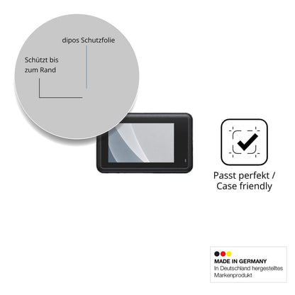 Schutzglasfolie mit optimaler Passform, zur Verwendung mit Hüllen geeignet