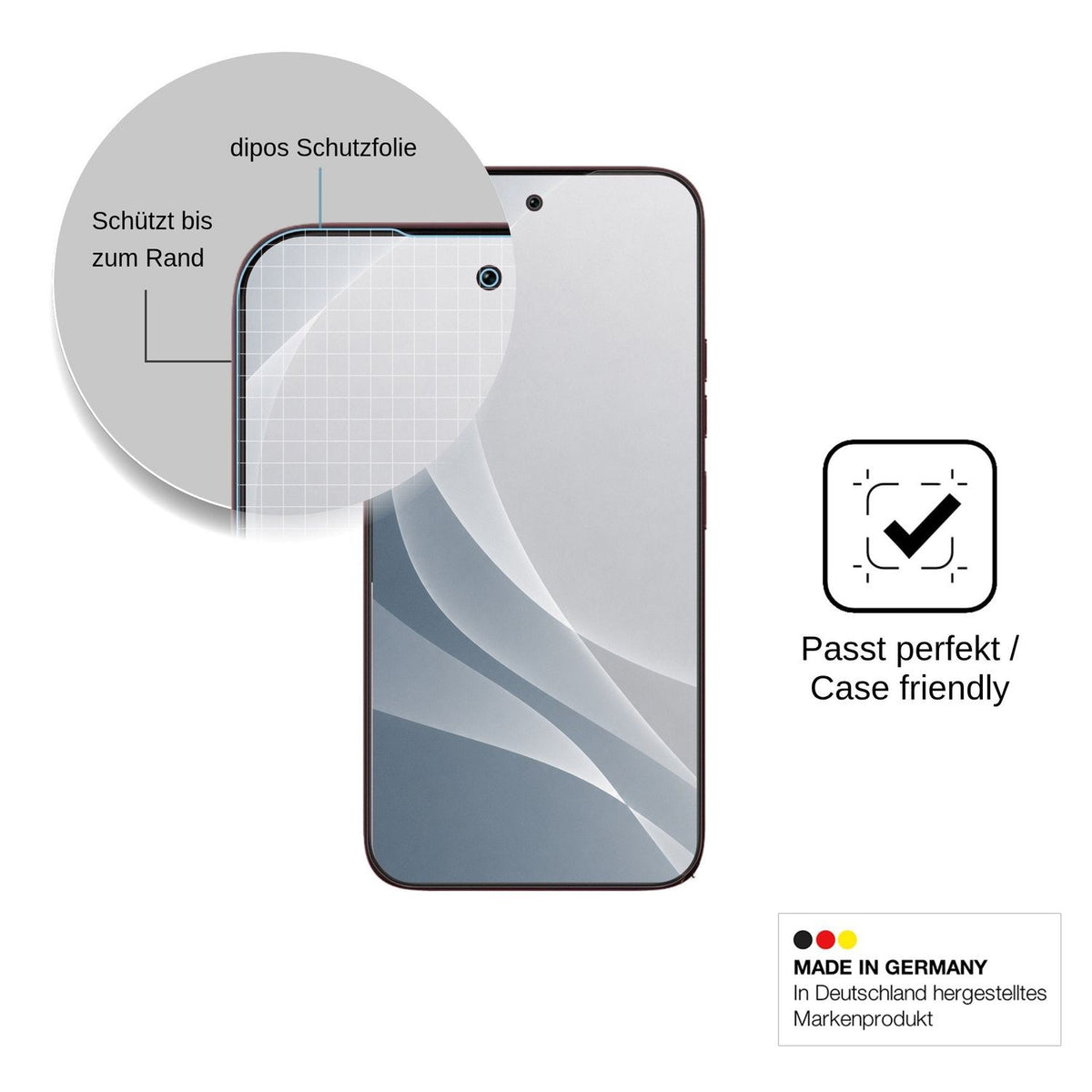 2x Screen Protector for Tecno Spark 50s matte Flexible Glass 9H dipos
