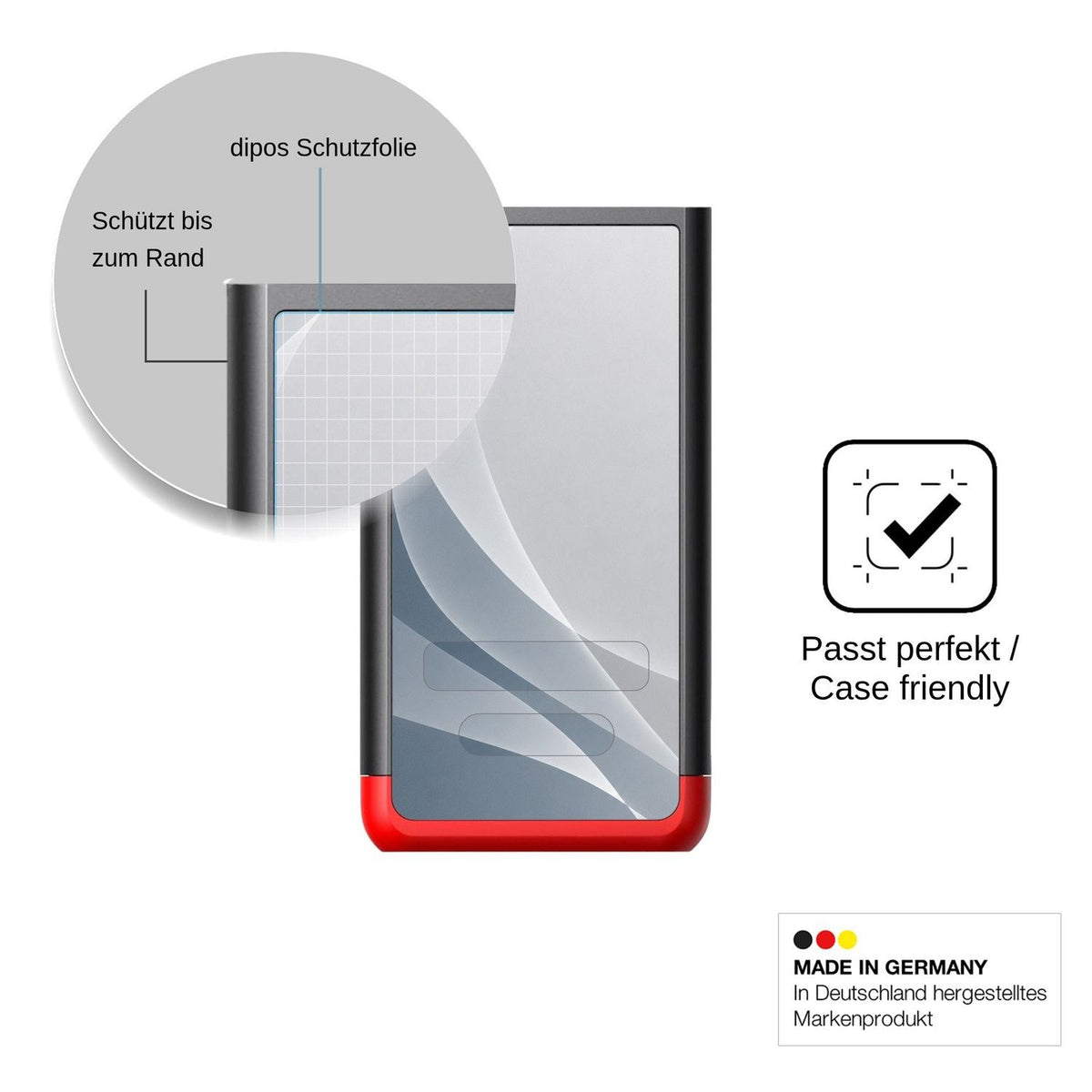 2x Screen Protector for ThermoMaven P4 matte Flexible Glass 9H dipos