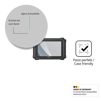 Schutzglasfolie mit optimaler Passform, zur Verwendung mit Hüllen geeignet