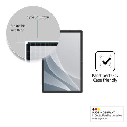 Schutzglasfolie mit optimaler Passform, zur Verwendung mit Hüllen geeignet
