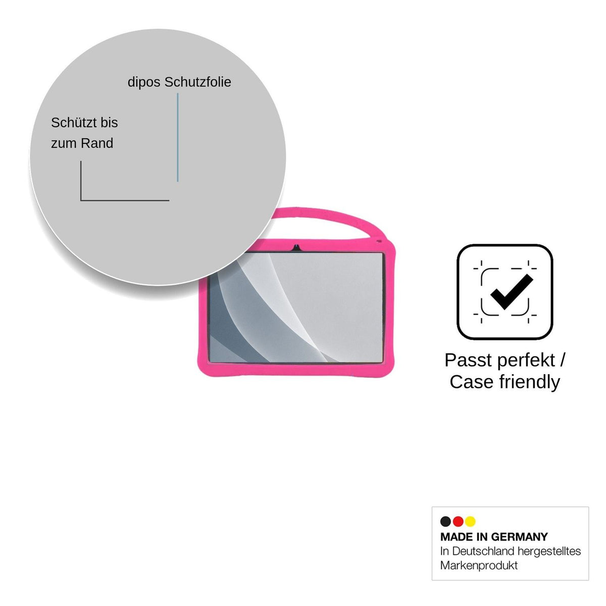 2x Screen Protector for Veidoo T12 matte Flexible Glass 9H dipos