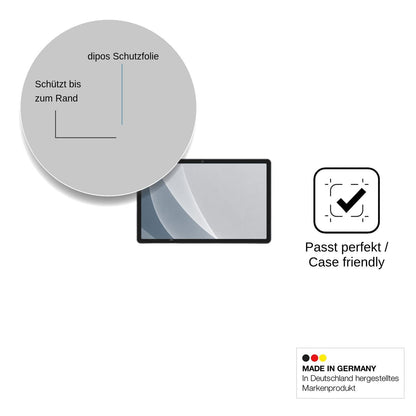 2x Screen Protector for VELVDIVA M618-EEA matte Flexible Glass 9H dipos