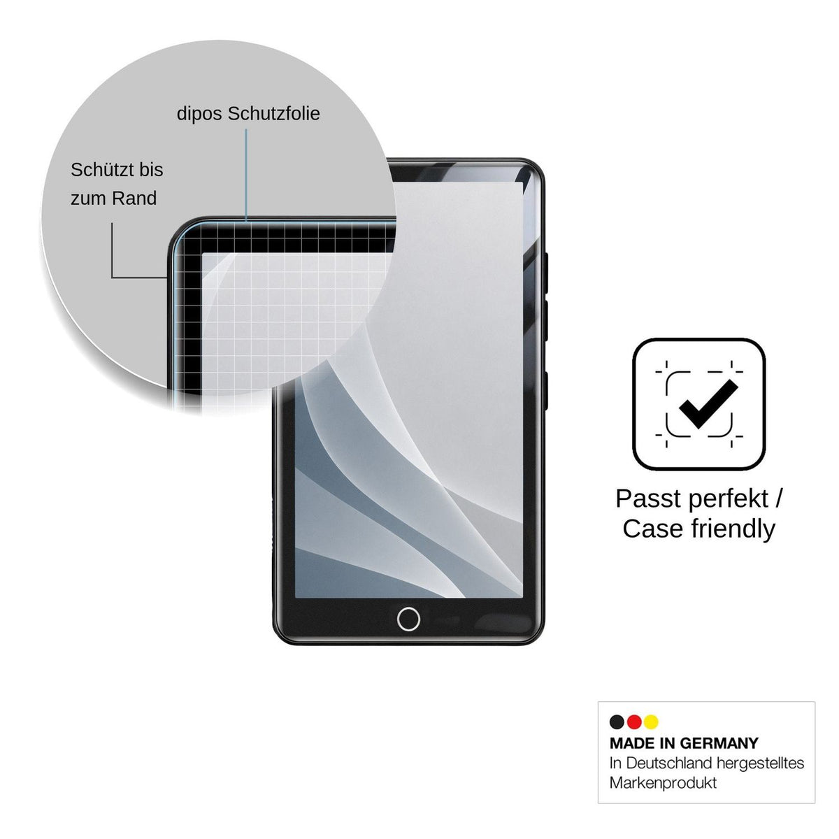 2x Screen Protector for WAHYTKU W10 matte Flexible Glass 9H dipos