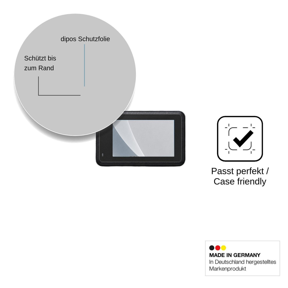 2x Screen Protector for XTU S7 Pro Max matte Flexible Glass 9H dipos