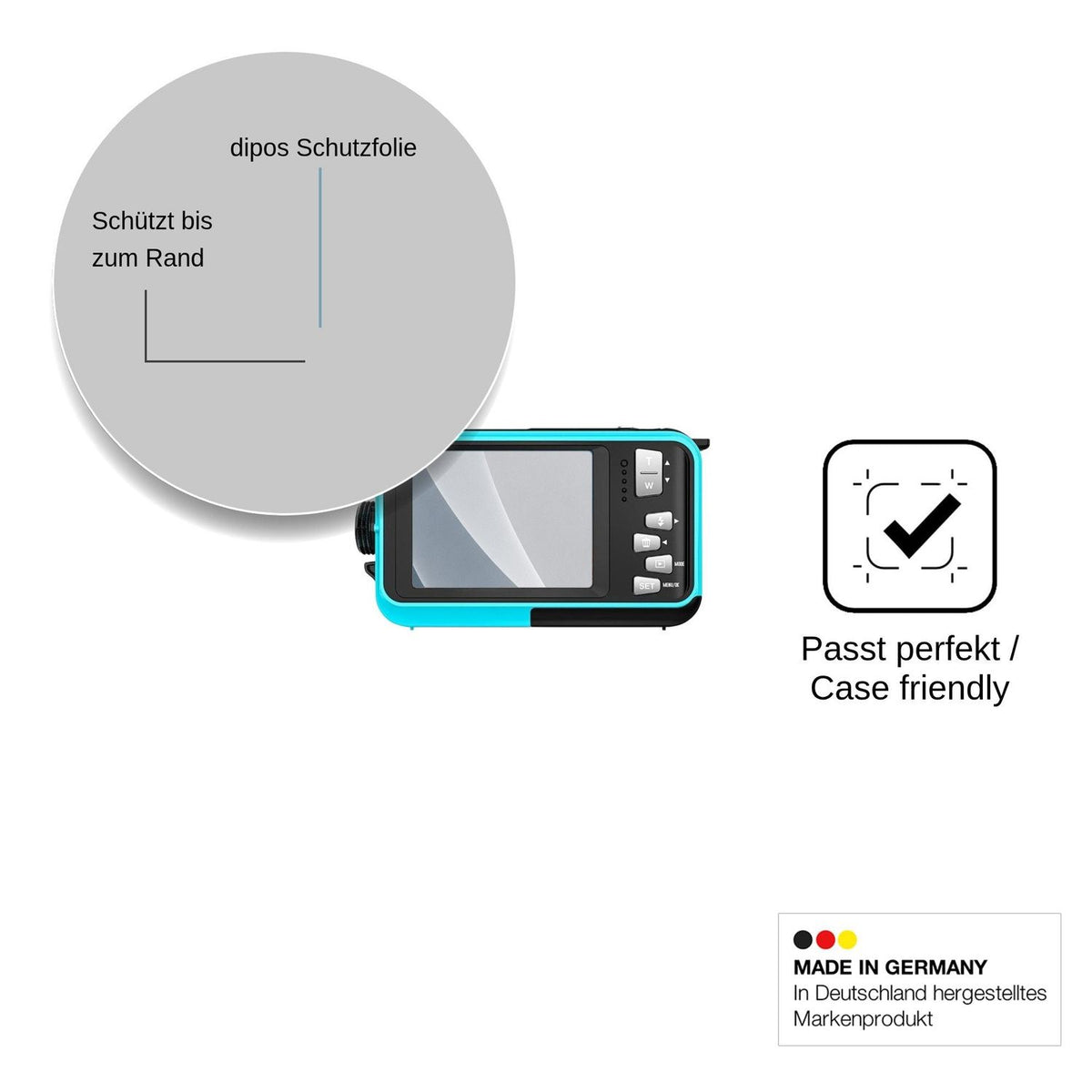2x Screen Protector for Yixinxin WENUP018 matte Flexible Glass 9H dipos