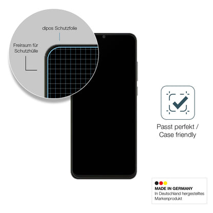 Schutzglasfolie mit optimaler Passform, zur Verwendung mit Hüllen geeignet