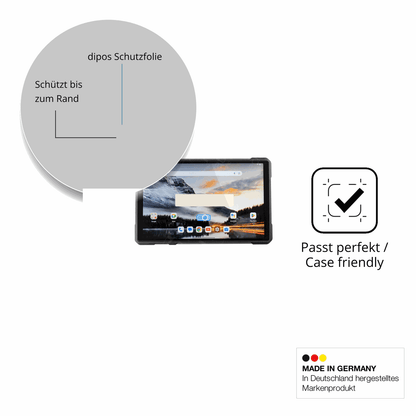 Besonders flexibler Displayschutz mit Anti-Shock-Schicht im Materialmix