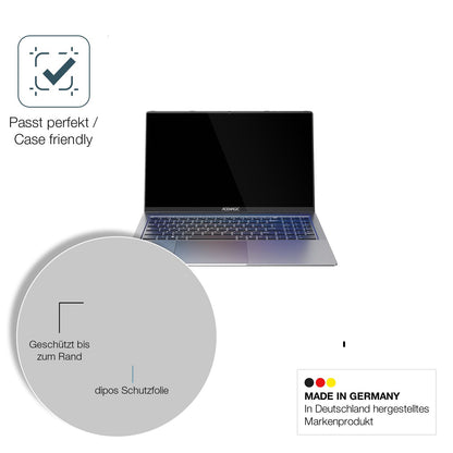 Besonders flexibler Displayschutz mit Anti-Shock-Schicht im Materialmix