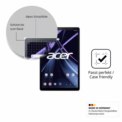 Besonders flexibler Displayschutz mit Anti-Shock-Schicht im Materialmix