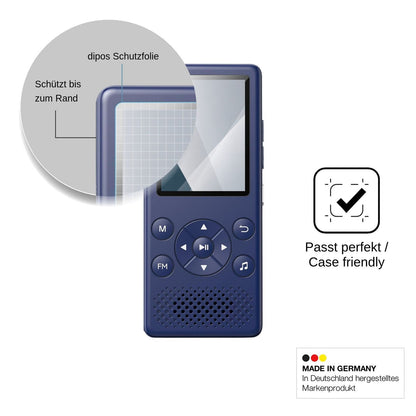 2x Screen Protector for AGPTEK M5X Flexible Glass 9H dipos