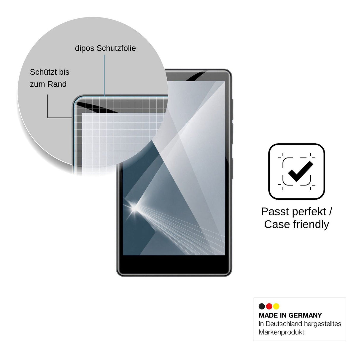 2x Screen Protector for AGXOV M11 Flexible Glass 9H dipos