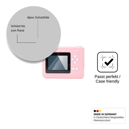2x Screen Protector for Akozon Compact HD Flexible Glass 9H dipos