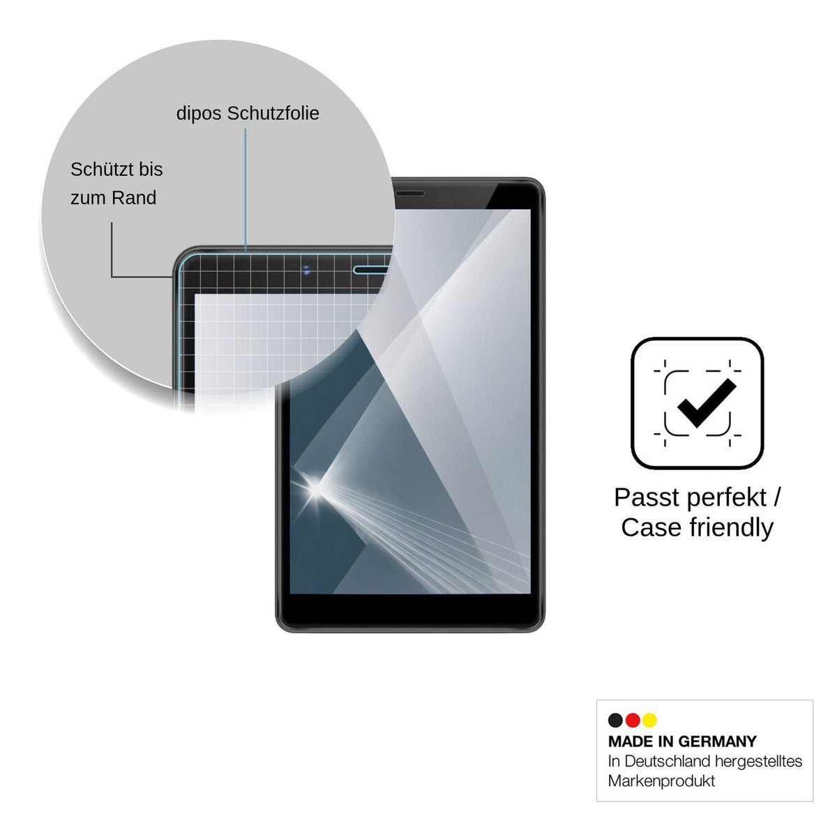 2x Screen Protector for Amoi Xiaxin P300 Max Flexible Glass 9H dipos