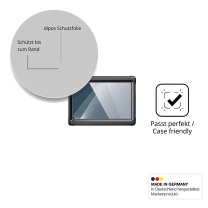 Besonders flexibler Displayschutz mit Anti-Shock-Schicht im Materialmix