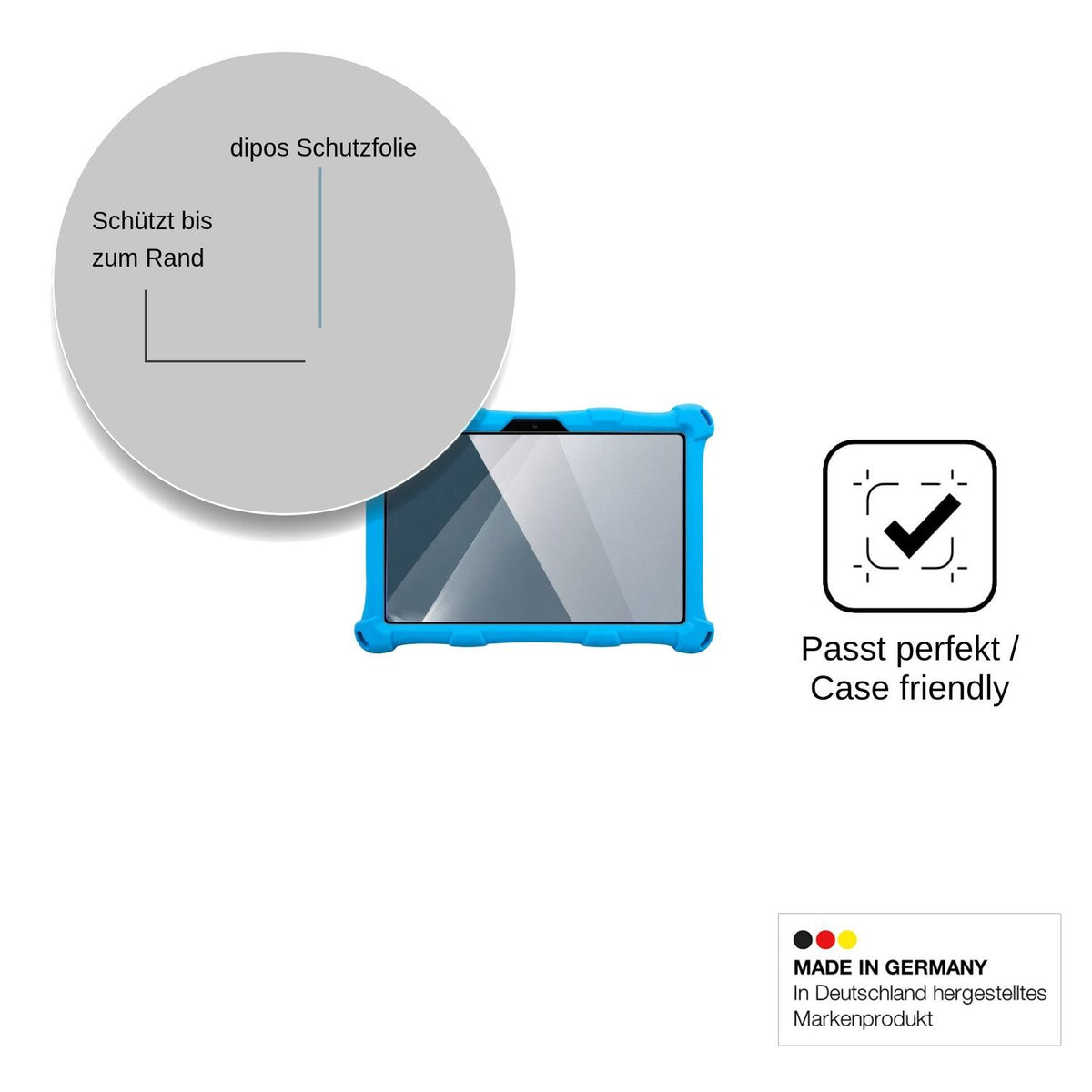 2x Screen Protector for AngelTech XL Pro Flexible Glass 9H dipos