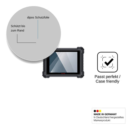 2x Screen Protector for Autel MaxiSys MS909 S2 Flexible Glass 9H dipos