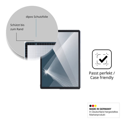 Besonders flexibler Displayschutz mit Anti-Shock-Schicht im Materialmix